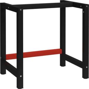 vidaXL Tischbein Werkbankgestell Metall 80x57x79 cm