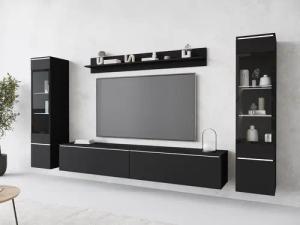 MIRJAN24 Wohnwand Vera II, (4er-Set, Wandregal,