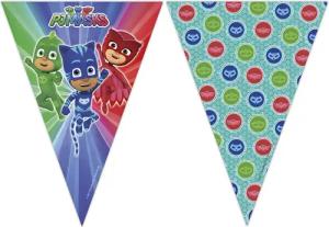 Procos Hängedekoration Wimpelkette PVC Pyjamahelden 230cm/9Flags