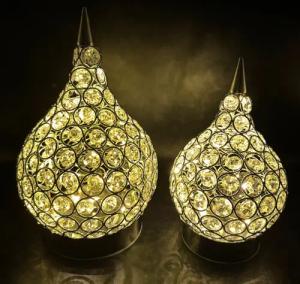 Online-Fuchs LED Dekoobjekt - 2er Set
