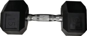 Sechseckige Hantel Sporti 15 kg