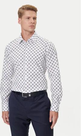 JOOP! Hemd 17 JSH-63Pierce 30047175 Écru Slim Fit