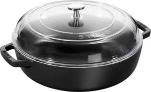 Staub Bräter mit Deckel, Gusseisen, 28 cm