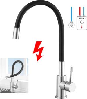 Auralum Max Spültischarmatur Flexible Küchenarmatur Niederdruck