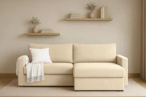 Kaiser Möbel Ecksofa mit Schlaffunktion und