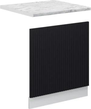 Vicco Frontblende Fame-Line, Schwarz gestreift/Weiß, 60