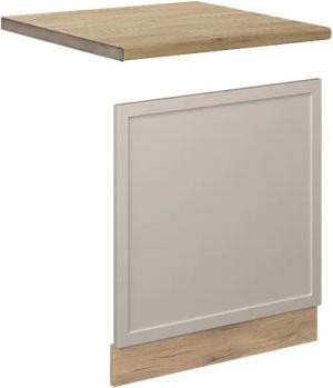 Vicco Frontblende Fame-Line, GrauBeige/Goldkraft Eiche, 60