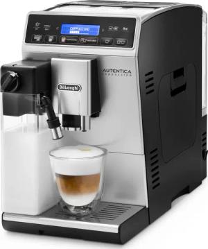 DeLonghi Kaffeevollautomat "Autentica Cappuccino ETAM29.660.SB - Superkompakt - nur 19,5 cm breit", LatteCremaMilchsystem, Kegelmahlwerk 13-stufig, automatische Reinigung