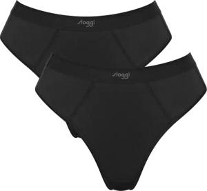 sloggi String "EVER Ease", (2er Pack), temperaturausgleichend, atmungsaktiv, weich, elastisch
