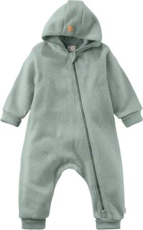 Hessnatur Fleeceoverall aus reiner Bio-Baumwolle (1-tlg)
