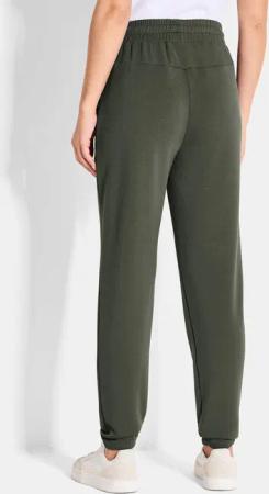 Jogginghose mit Taschen - khaki - Gr. XS von Goldner Fashion