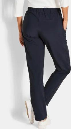 Sporthose mit Glanz-Details - marine - Gr. 23 von Goldner Fashion