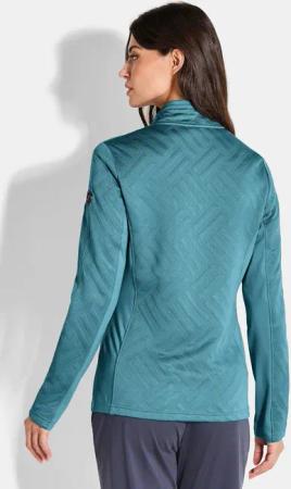 Funktionsjacke aus Strukturware - smaragd - Gr. 44 von Goldner Fashion