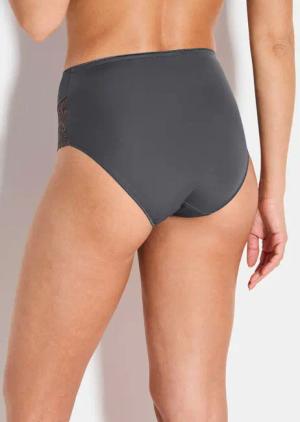 Taillenslip mit Spitze - anthrazit - Gr. 38 von Goldner Fashion