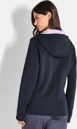 Sportjacke mit Kapuze - marine - Gr. 40 von Goldner Fashion