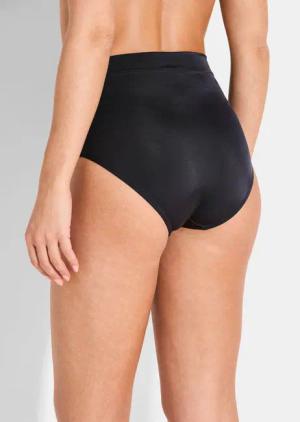 Bikinihose mit breitem Bund - schwarz - Gr. 44 von Goldner Fashion