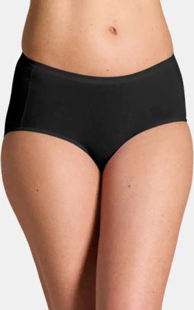 Taillenslip im 4er-Pack - schwarz - Gr. 48 von Goldner Fashion