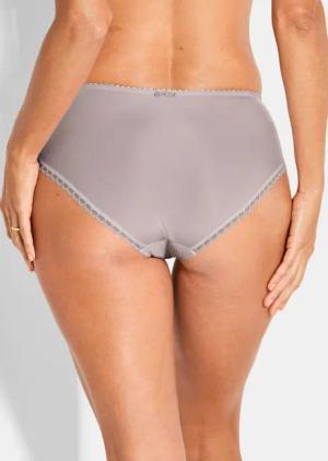 Taillenslip mit Spitzeneinsatz - altrosé - Gr. 38 von Goldner Fashion
