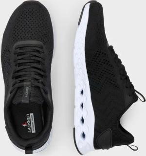 Sneaker aus Mesh mit Memory Foam - schwarz - Gr. 37 von Goldner Fashion