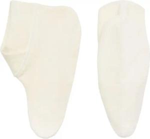 Bettsocken mit Angora - cremeweiß - Gr. S von Goldner Fashion