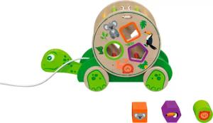 Playtive Holz Motorikspiele (Ziehschildkröte)""