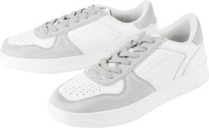 LIVERGY® Herren Sneaker (Weiß/Grau, 45)