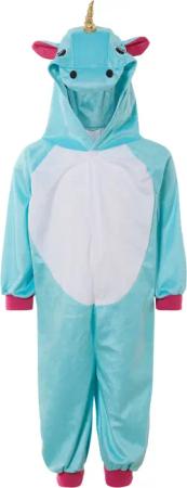 Kinder Kleinkinder Kostüm Karneval Plüsch (Einhorn, 110/116)