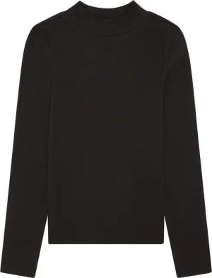 KnowledgeCotton Apparel Damen Rib High Neck Longsleeve