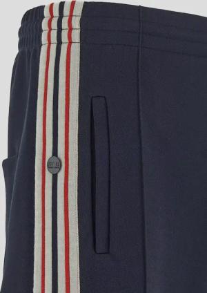 Golden Goose - Wide Leg Joggers With Contrast Side Bands - Größe S - blue