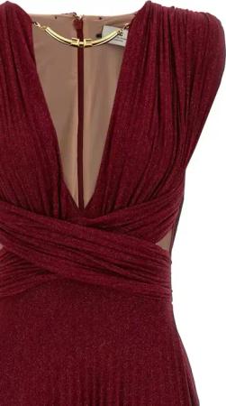 Elisabetta Franchi - 'Red Carpet' Dress - Größe 42 - rot