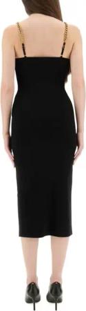 Michael Kors - Slim Fit Longuette Dress - Größe XS - schwarz