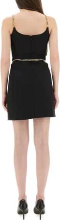 Michael Kors - Bustier Minidress With Waist-Cinching Belt - Größe 6 - schwarz