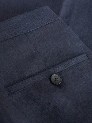 Etro - Linen Bermuda Shorts - Größe 54 - blau