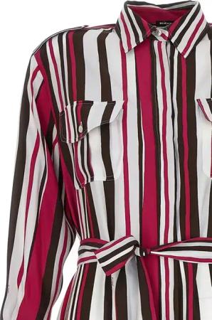 Kiton - Striped Shirt Dress - Größe 40 - bunt