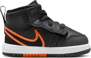 Jordan 1 Mid Baby Sneaker - Schwarz - Größe 27 - Netz/Synthetik