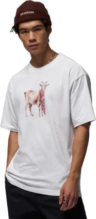 Jordan Goat Herren T-Shirts - Weiß - Größe S - Baumwoll-Jersey