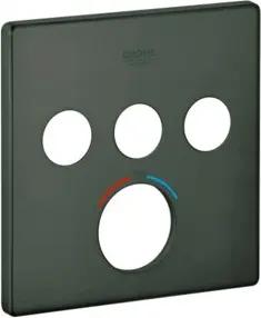 Grohe Rosette 49042 für SmartControl UP-THM eckig 3 ASV hard graphite geb.