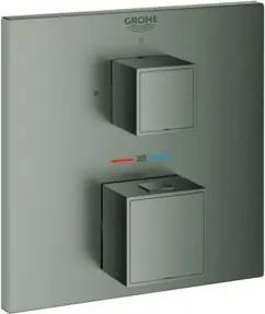 Grohe Fertigmontageset Grohtherm Cube UP-Br-THM, m Absperrventil, hd graph. geb.