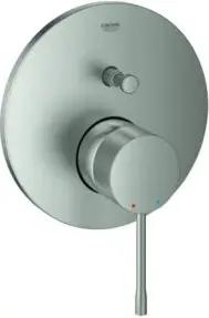 Grohe Fertigmontageset Essence supersteel, für Wannen-Einhandmischer