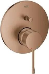 Grohe Fertigmontageset Essence UP-Wannen-Einhebelmischer, warm sunset gebürstet