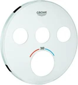 Grohe Rosette 49036 für SmartControl UP-THM rund mit 3 ASV moon white