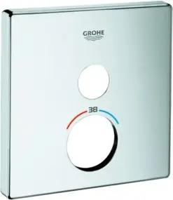 Grohe Rosette 49037 eckig für SmartControl chrom