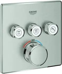 Grohe Fertigset Grohtherm Smartcontrol superst., eck, UP-THM, 3 Absperrventile
