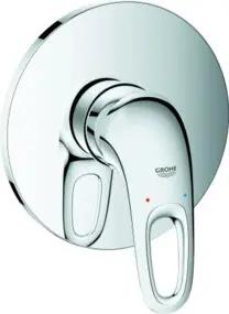 Grohe Fertigmontageset Eurostyle UP-Brause-Einhebelmischer, off. Metal-Hebelgr., chr