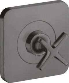 hansgrohe Fertigset Axor Citterio E UP-Absperrvtl. 120x120mm, brush. bla vc