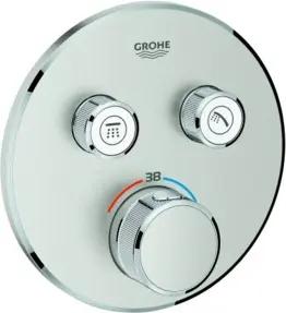 Grohe Fertigset Grohtherm Smartcontrol superst., rd, UP-THM, 2 Absperrventile