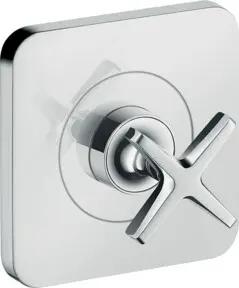 hansgrohe Fertigset Axor Citterio E UP-Absperrventil 120x120mm, chrom
