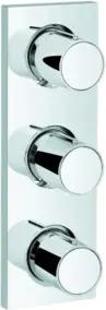 Grohe Fertigmontageset Grohtherm F UP-Ventil, 3-fach, chrom