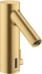 hansgrohe Elektronischer Waschtischmischer Axor Starck m Temp.-Reg., Netz 230 V, brush. gol opt