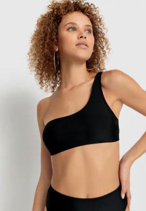 LSCN BY LASCANA Bustier-Bikini-Top Damen schwarz Gr.38 Cup A/B